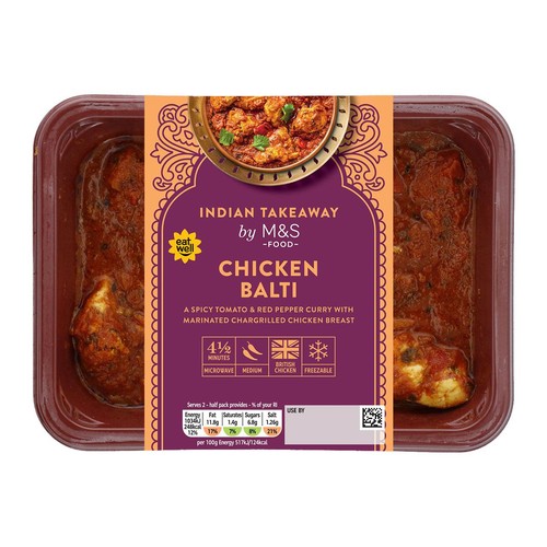 M&S Chicken Balti Curry