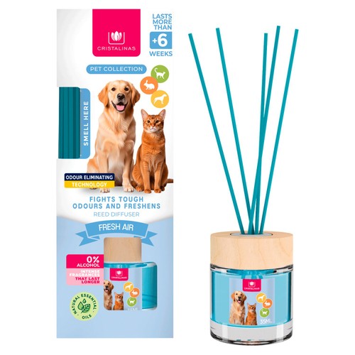 Cristalinas Pet Reed Diffuser Fresh Air