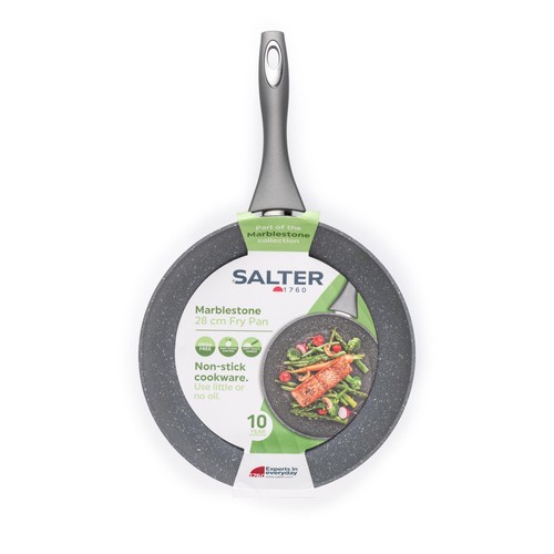 Salter Marblestone 28cm Frypan Grey