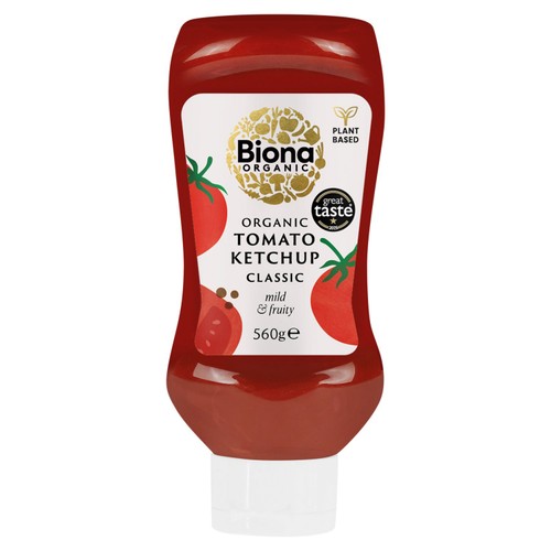 Biona Organic Tomato Ketchup Squeezy Bottle