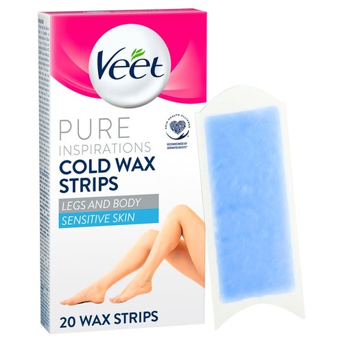 Veet Pure Inspiration Cold Wax Strips - Legs