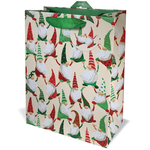 Dancing Gonks Large Christmas Gift Bag