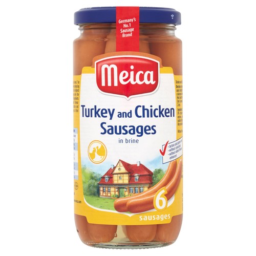 Meica Turkey & Chicken Hot Dog Sausages
