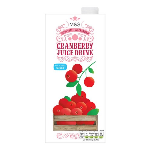 M&S Cranberry Juice Drink