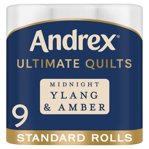 Andrex Ultimate Quilts Midnight Ylang & Amber Toilet Rolls