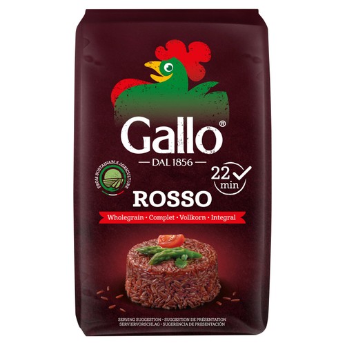 Riso Gallo Fragrant Red Wholegrain Rustico rice