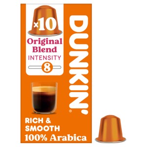 Dunkin Original Blend Nespresso Compatible Coffee Pods