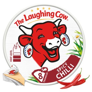 The Laughing Cow  8 Creamy Cheese Spread Lightest 120g