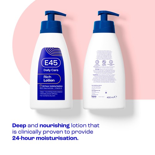 E45 Rich 24h Moisturiser Lotion for Very Dry Skin