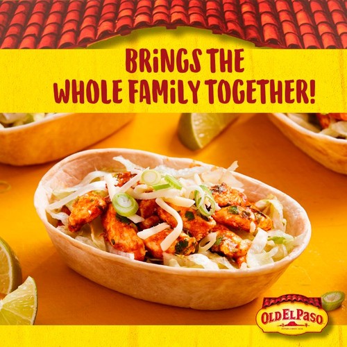 Old El Paso Mexican Stand 'N' Stuff Smoky BBQ Taco Kit with Soft Shells