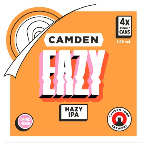 Camden Town Eazy IPA Beer Cans