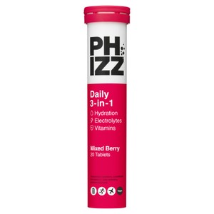 Phizz Mixed Berry 3-in-1 Hydration, Electrolytes and Vitamins Effervescent