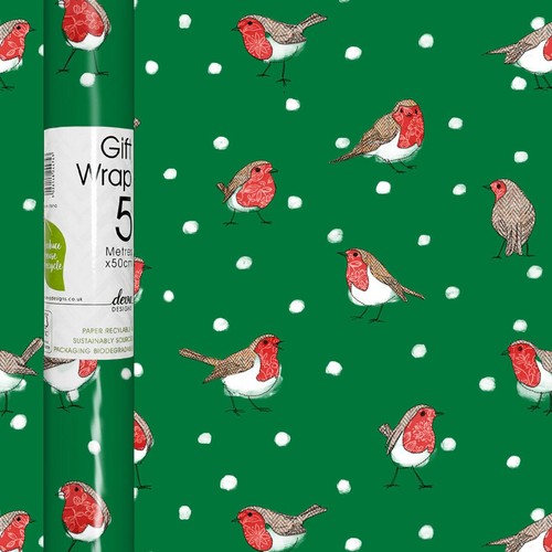 Polka Robins Rollwrap