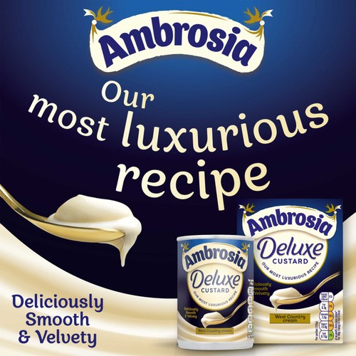 Ambrosia Deluxe Ready To Serve Custard Carton