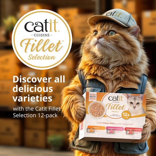 Catit Tuna Fillet Variety Pack