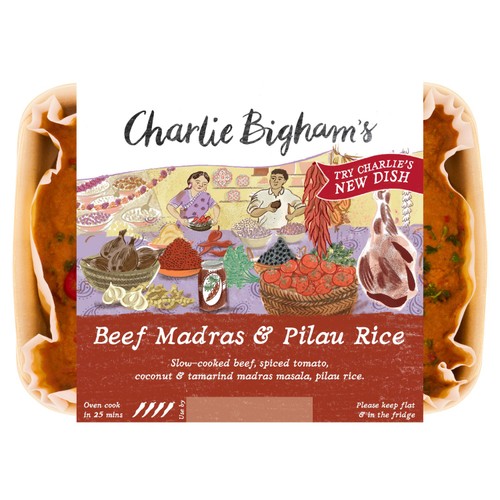 Charlie Bigham's Beef Madras with Pilau Rice