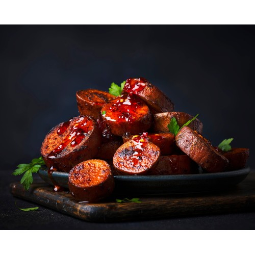 M&S Smoked Paprika Sweet Potatoes Serves Ocado