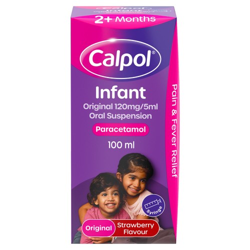 Calpol Infant Oral Suspension Strawberry 2+ Months