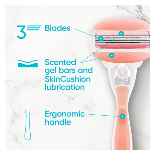 Gillette Venus Comfortglide Razor Blades Spa Breeze 4