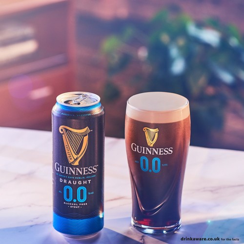 Guinness Draught 0.0% Alcohol Free Stout 