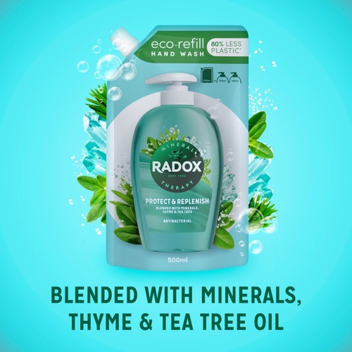 Radox Pouch Protect & Replenish Liquid Hand Wash Pouch