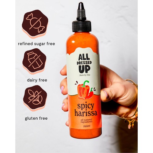 All Dressed Up Spicy Harissa Dressing