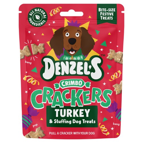 Denzel's Crimbo Crackers Turkey & Stuffing Dog Treats
