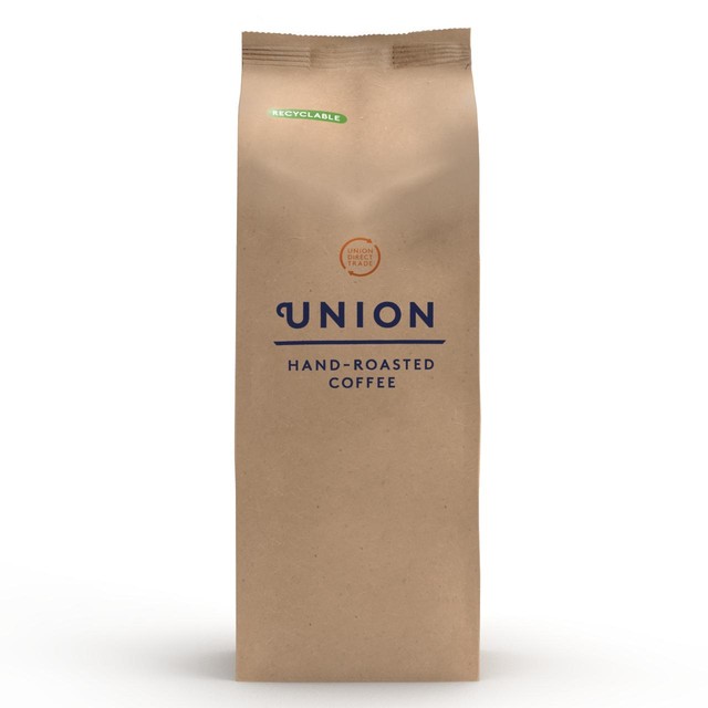 Union Hand-Roasted Organic Natural Spirit Blend Wholebean Coffee 1kg
