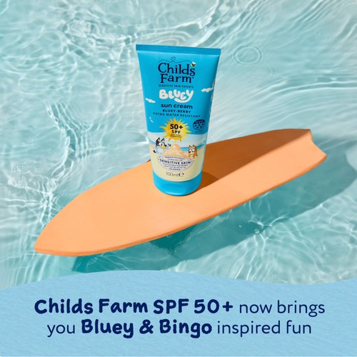 Childs Farm Bluey SPF50+ Sun Cream 