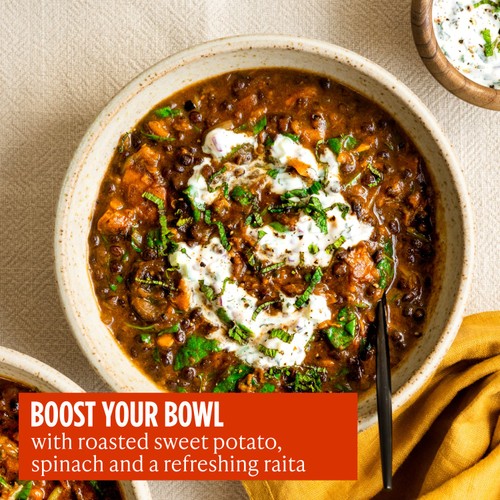 Merchant Gourmet Black Dhal with Black Lentils & Coconut Cream