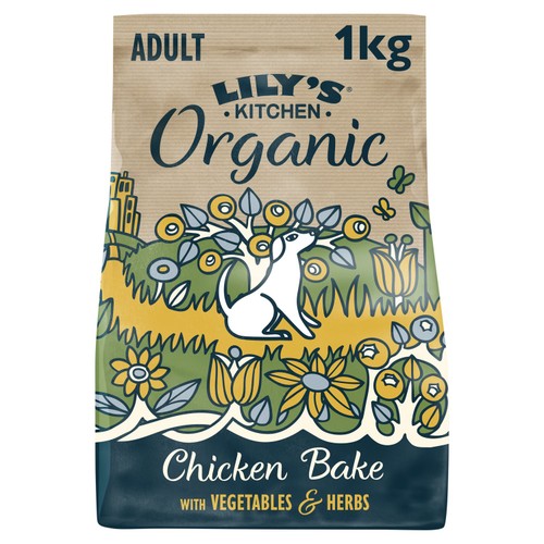Lily's Kitchen Dog Organic Chicken Bake Adult Dry Food
