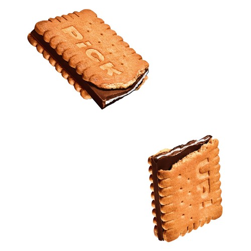 Bahlsen Pick Up! Choco & Milk Chocolate Biscuit Bars
