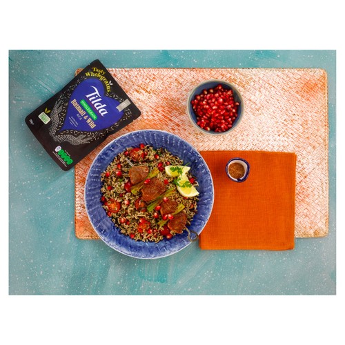 Tilda Microwave Wholegrain Basmati & Wild Rice