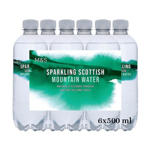 M&S Sparkling Scottish Mountain Water