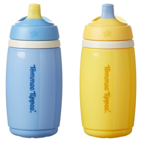 Tommee Tippee Insulated Active Spout Cip Blue/Yellow Ocado
