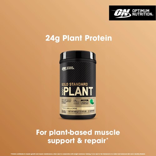 Optimum Nutrition Gold Standard 100% Plant Protein Powder Vanilla