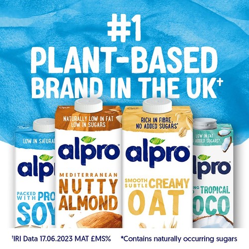Alpro Gut Health Strawberry Dairy Free Yoghurt Alternative