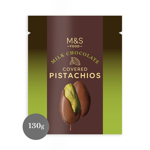 M&S Milk Chocolate Pistachios