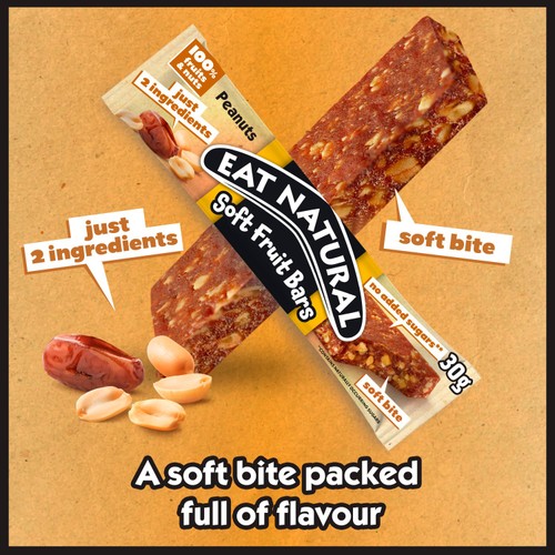 Eat Natural Peanut & Date Soft Fruit Bars