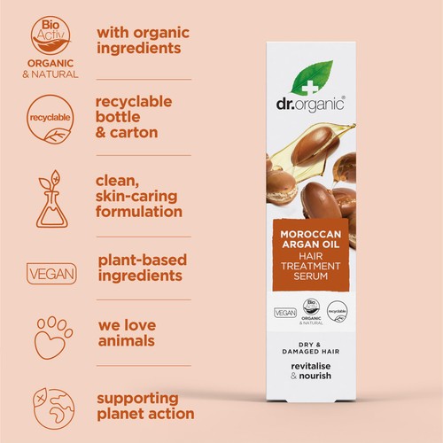Dr Organic Moroccan Argan Oil Treatment Serum