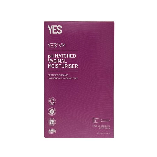 YES VM Organic Vaginal Moisturiser Applicators