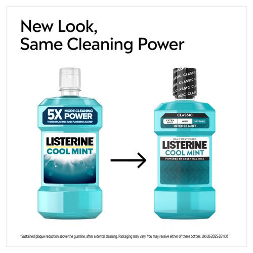 Listerine Cool Mint Intense Mint Classic Mouthwash