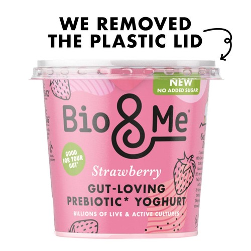 Bio&Me Strawberry Gut-Loving Prebiotic Yoghurt