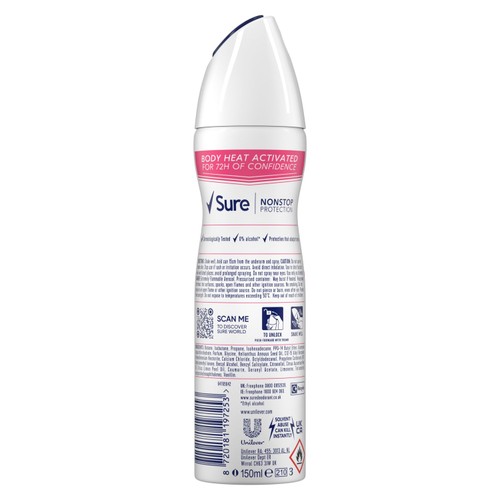 Sure Women Bright Bouquet 72hr Nonstop Protection  Antiperspirant Deodorant