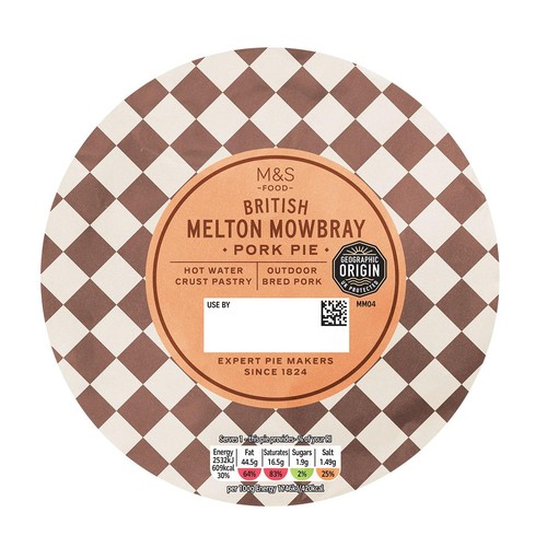 M&S Melton Mowbray Pork Pie
