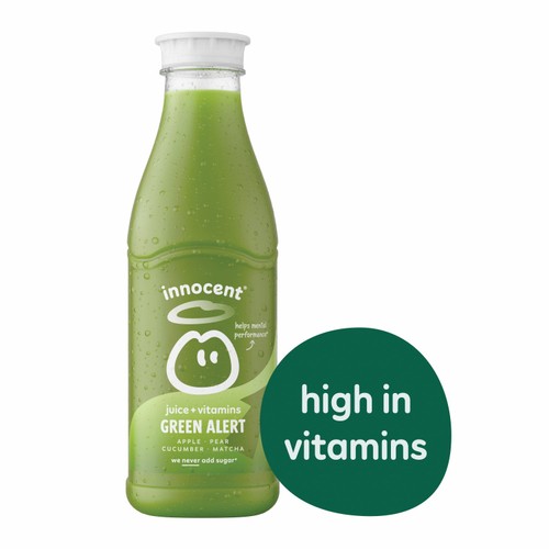 innocent Plus Green Alert Apple & Pear Juice with Vitamins