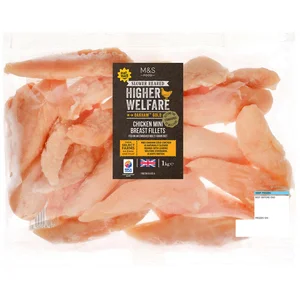 M&S Oakham Gold Chicken Mini Fillets Frozen