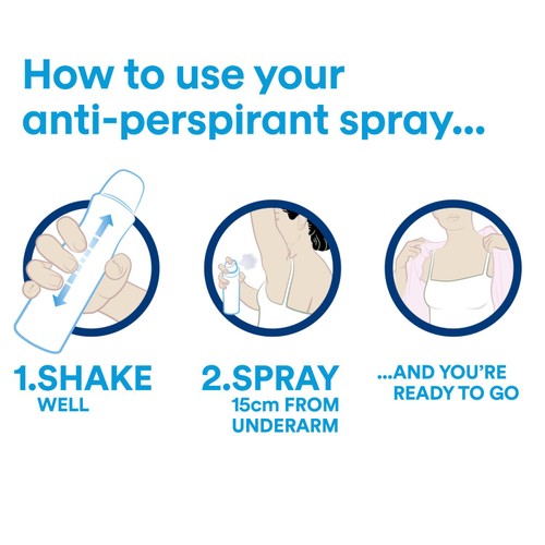 Vaseline Active Fresh Spray Anti-Perspirant Deodorant