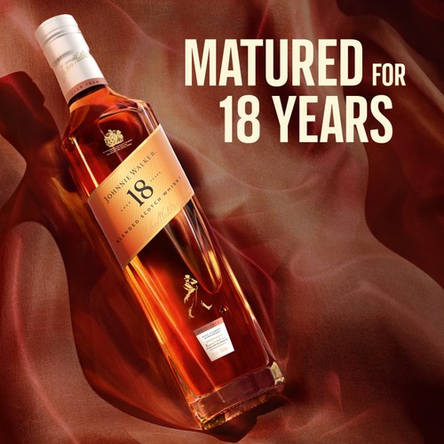 Johnnie Walker 18 Year Old Blended Scotch Whisky