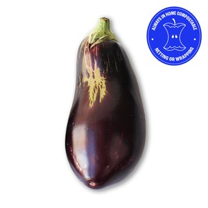 Wholegood Organic Wonky Aubergine